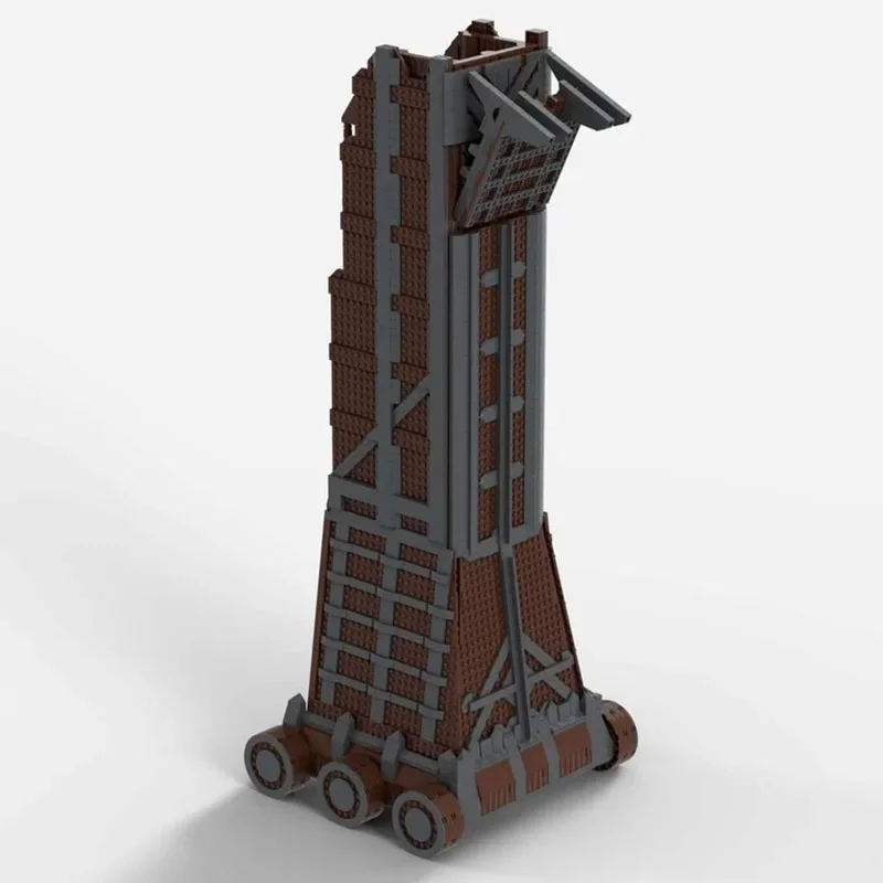 Popular Game Model Moc Building Bricks Siege Tower Model Technology Modular Blocks Gifts Christmas Toys DIY Sets Assembly