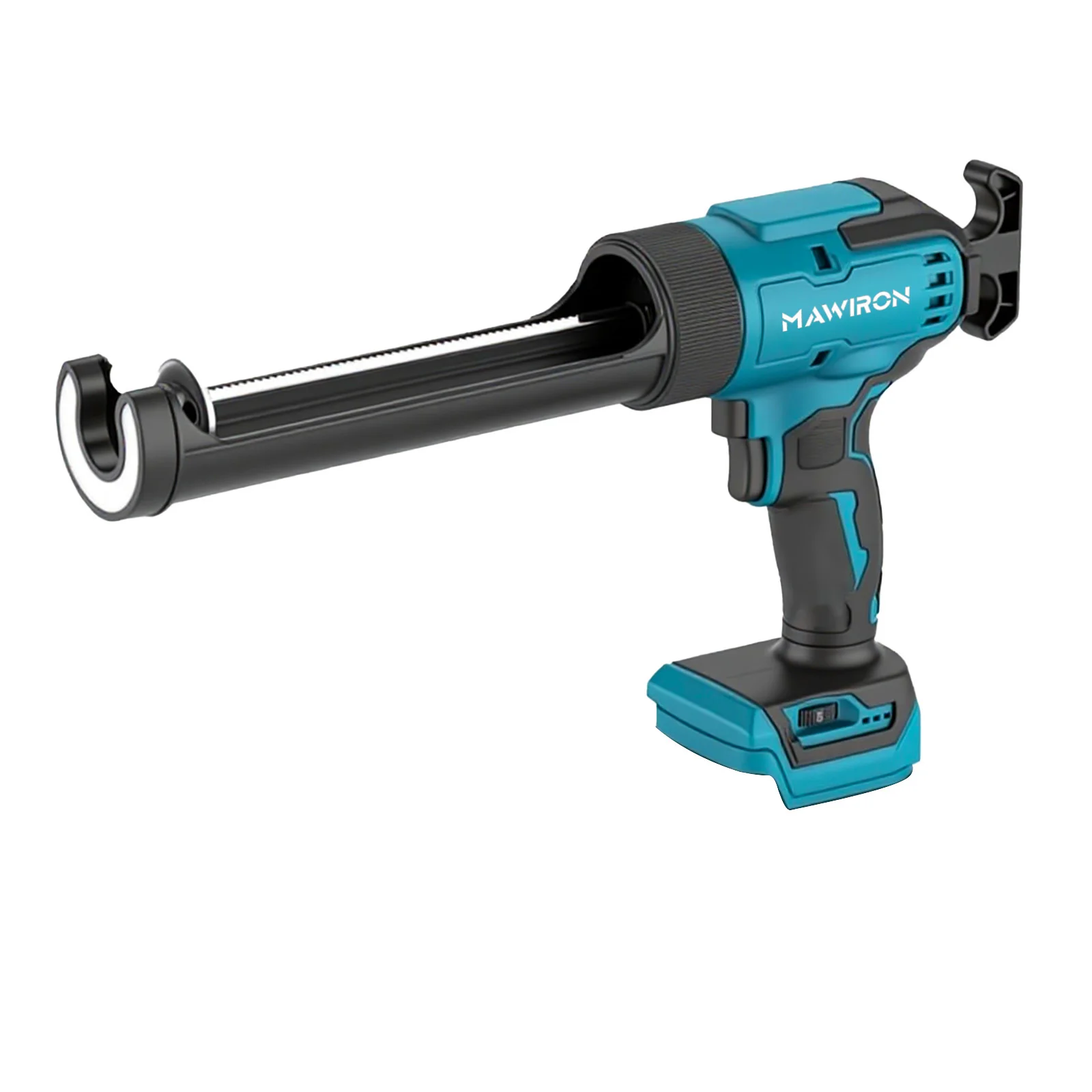 Pistola de Calafateo Eléctrica para Batería Makita de 18 V, Pistola de Calafateo Inalámbrica con Indicador de Batería y Pantalla Digital con Luz LED, Solo Herramienta