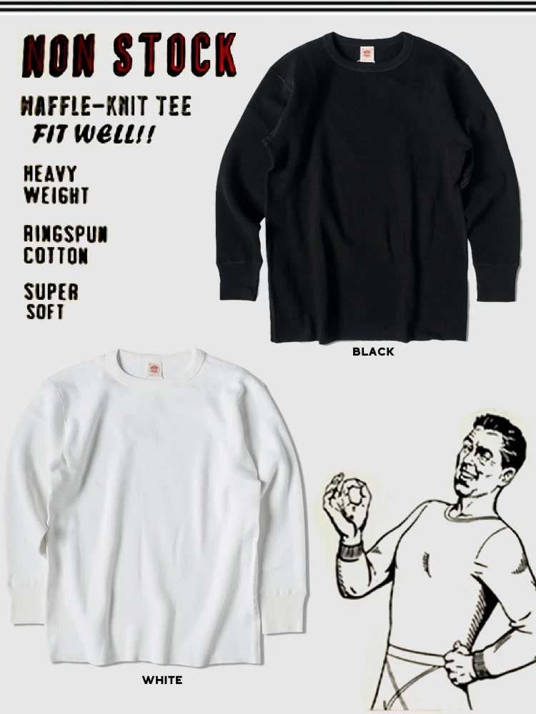 

Тяжелая футболка American Sle Wfle Pattern 400 г из чистого хлопка Long Sve Base Layer Внутренняя одежда Casual Faion Urban Sle