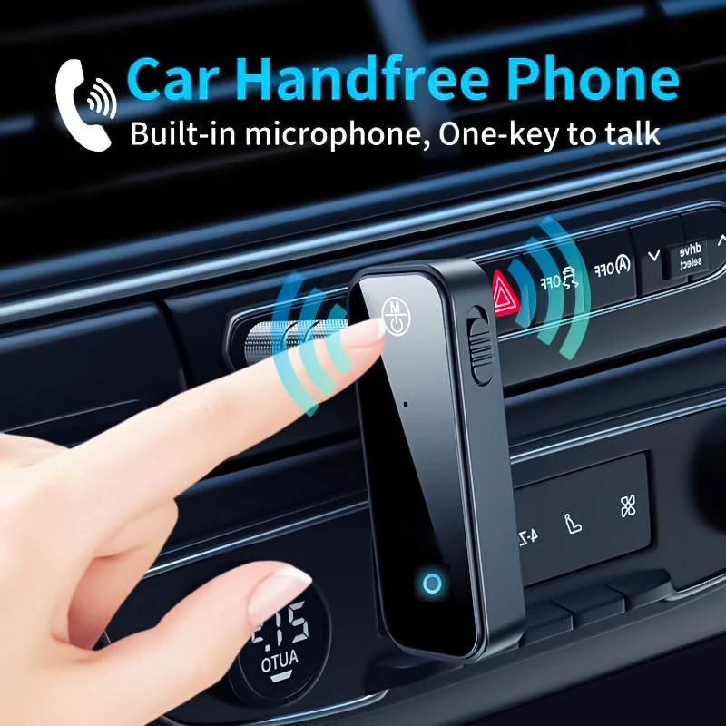 Bluetooth 5.0 Audio Receiver Transmitter Hansfree Call 3.5mmAUX Jack USB Dongle Stereo Music Wireless Adapters For TV PC Car Kit