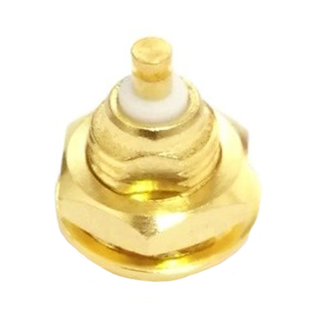 1pc  MCX Female Jack Nut  RF Coax Connector Solder Post  Straight  Goldplated  NEW Wholesale