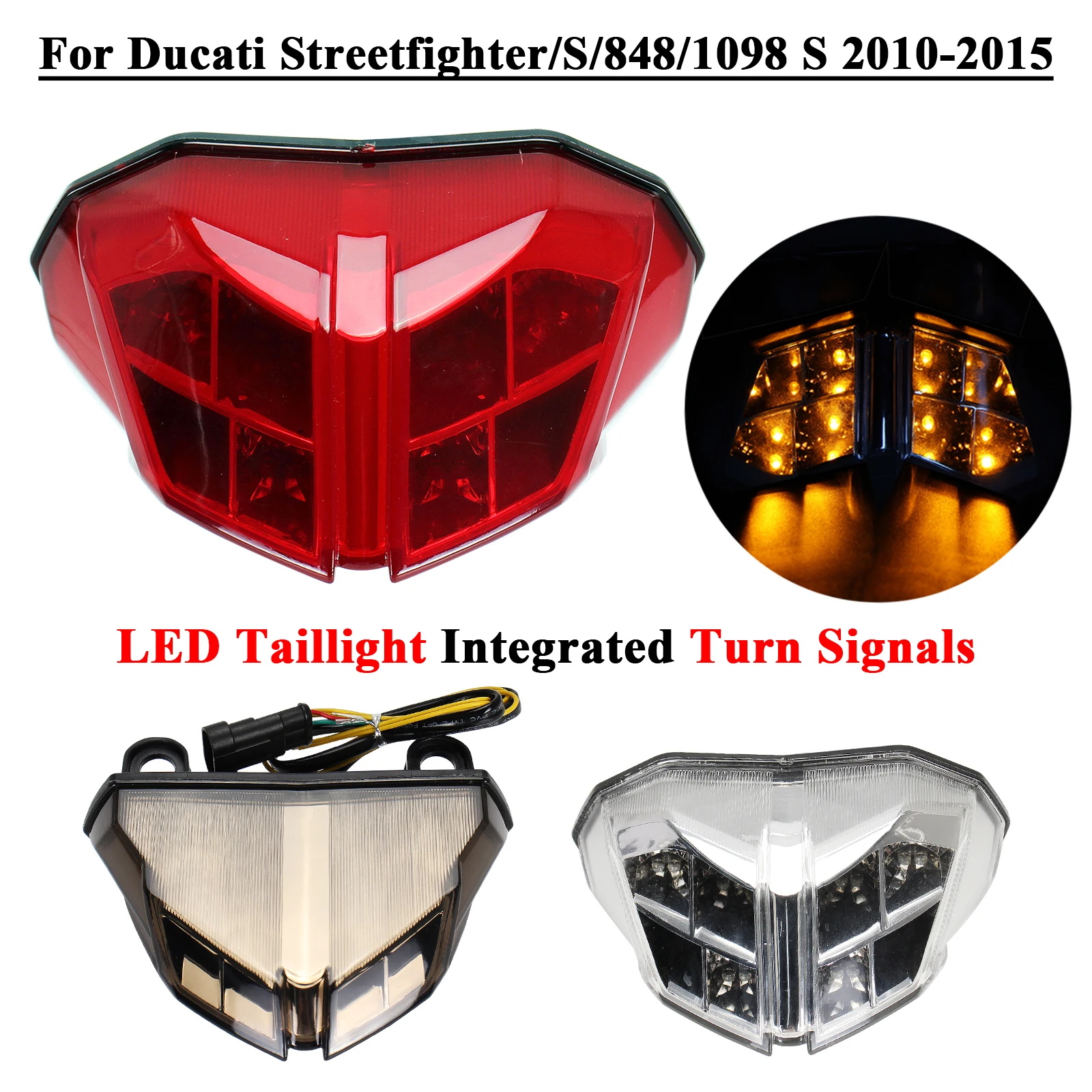 

LED Integrated Tail Light For Ducati Streetfighter/S Streetfighter 848/1098 S