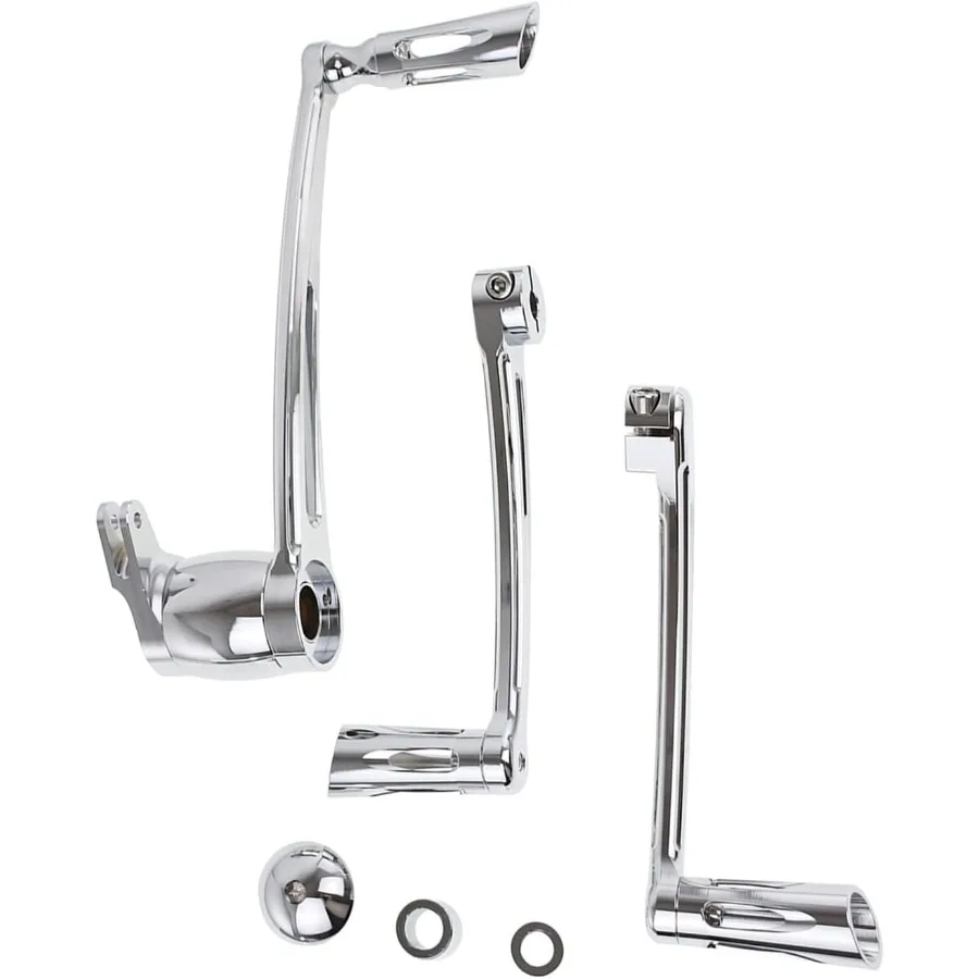

Motorcycle Brake Arm Pedal Shift Lever Shifter Pegs Kit for Harley Touring Road King Street Glide Electra Glide Trike 20082013