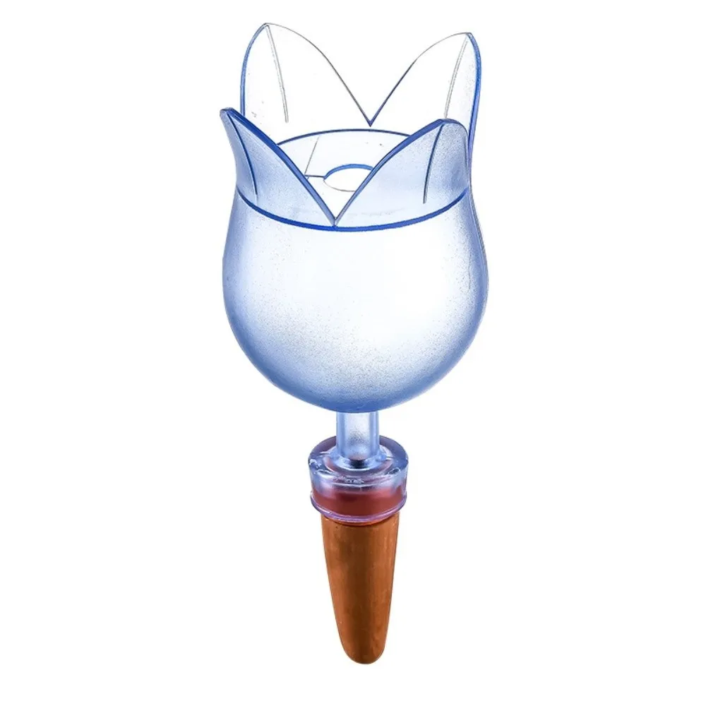 

Household Tulip Shape Plant Automatic Watering System Balls Clear Plastic Self Watering Globes Decorative Drip Irrigation Stakes