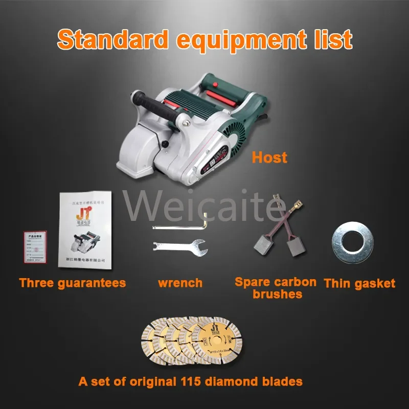 آلة الشق الخرساني، آلة الشق الكهربائية عالية الطاقة للكتلة الهوائية للطوب الخرساني #6