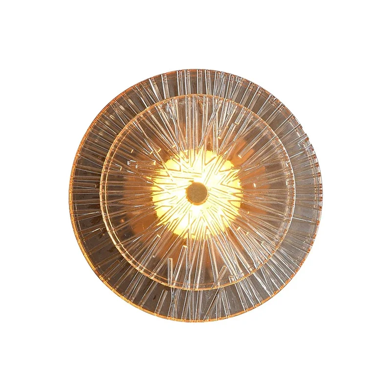 

Nordic Glass Wall Sconce LED Light Luxury Decorative Wall Lamps Aisle Bedrooms Backdrop Living Rooms Home Decoration Luminaire