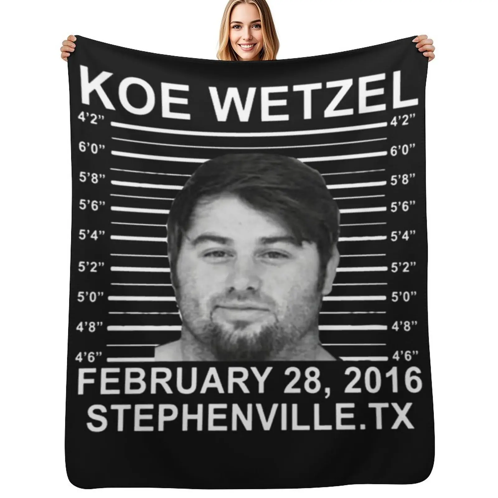 koe wetzel feb 28 2016 wasted Classic Throw Blanket Camping Sofa Hair Designers christmas decoration Blankets