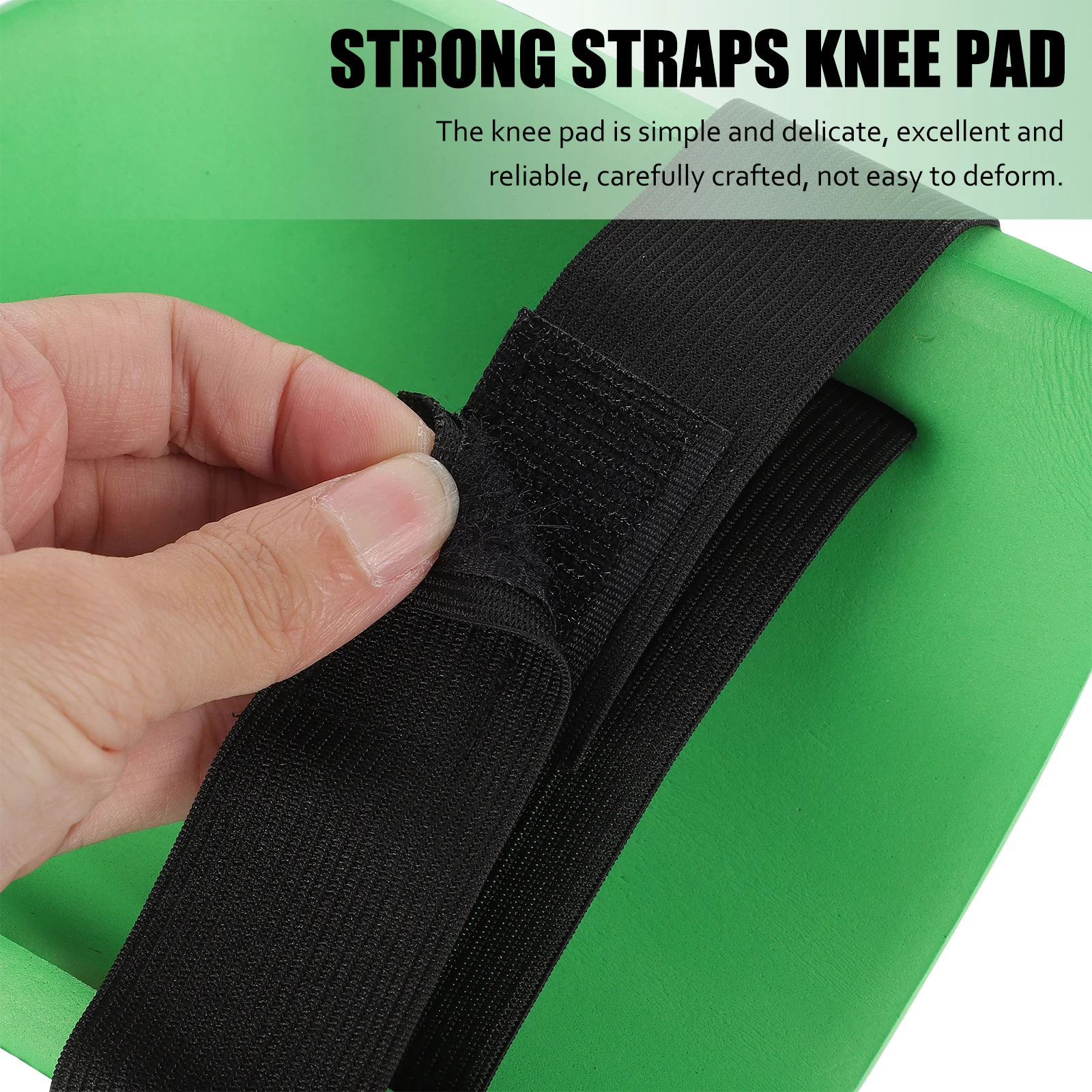 

1Pair Strong Straps Pads Premium Material Durable Non-Deform Construction Flooring Garden Work Protection Pads for Men