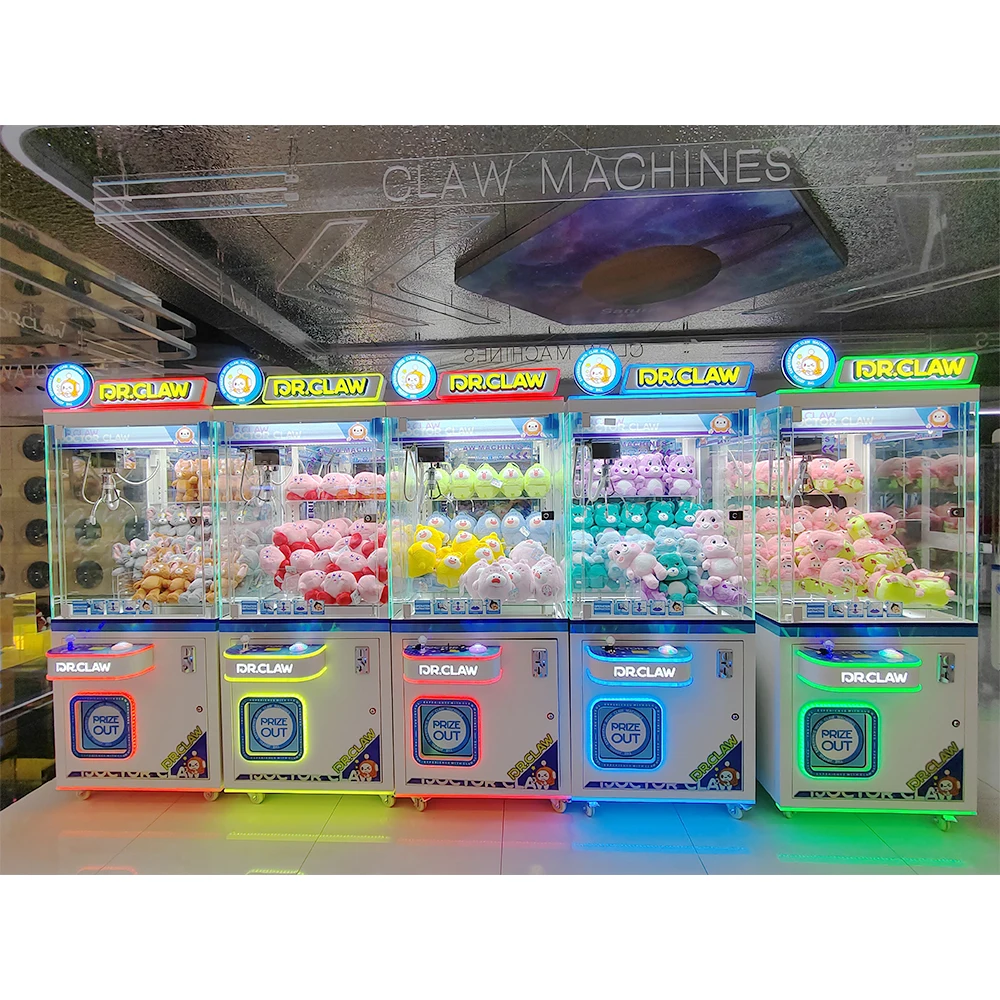 Doll Park Doll Crane Stuffed Toys Catcher Vending Claw Machine Anime Electric Games Arcade Claw Crane Machine With Bill Acceptor