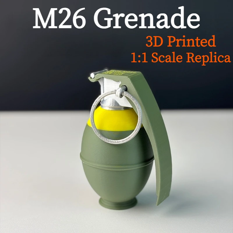 

Коплика масштаба 1:1, 3D-печать, модель M26 армии США, пружинная ручка, военный коллекционный предмет, модель игрушки в подарок