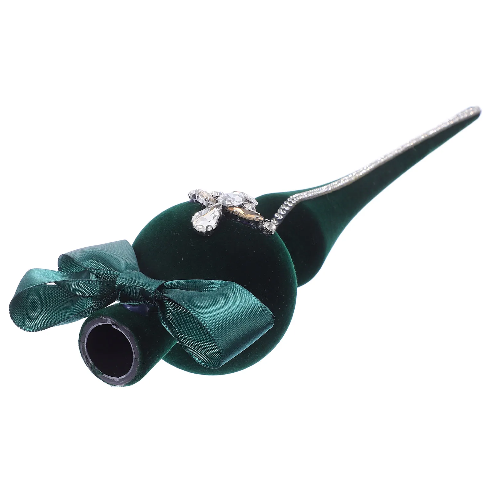 

Stylish Bling Rhinestone Christmas Tree Topper Shiny Spherical Finial for Holiday Party Home Xmas Decor Display