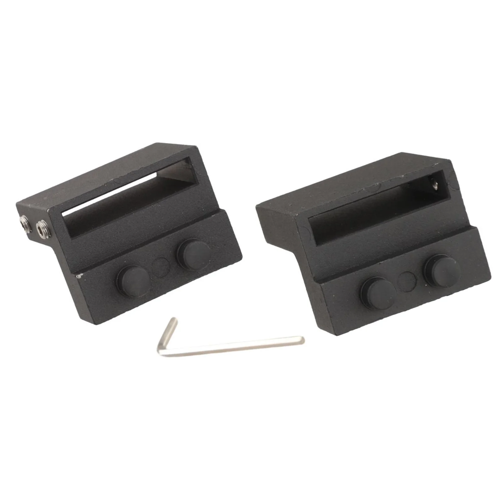 Adjustable Door Stopper 50*40*26*14 Mm Sliding Door Rail Stopper Sturdy And Reliable Adjustable Attachment Noise Reduction