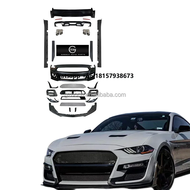 

Automotive Parts Bodykit for Ford Mustang Upgrade GT500 Car Bumper GT500 Body Kits