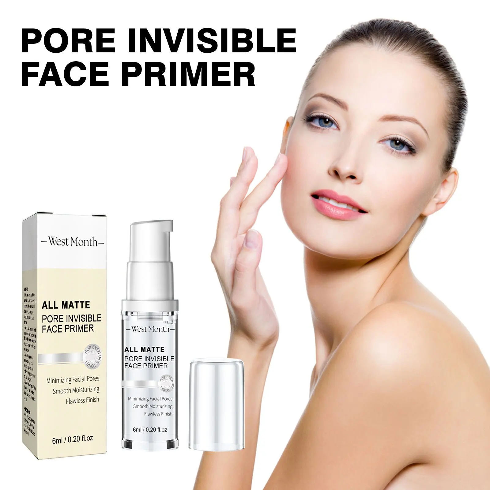 Gezichtsmake-up Primer Basis Concealer Oliecontrole Lichtgewicht Houd helder onder de foundation Verbeter de hydratatie Onzichtbare poriënprimer