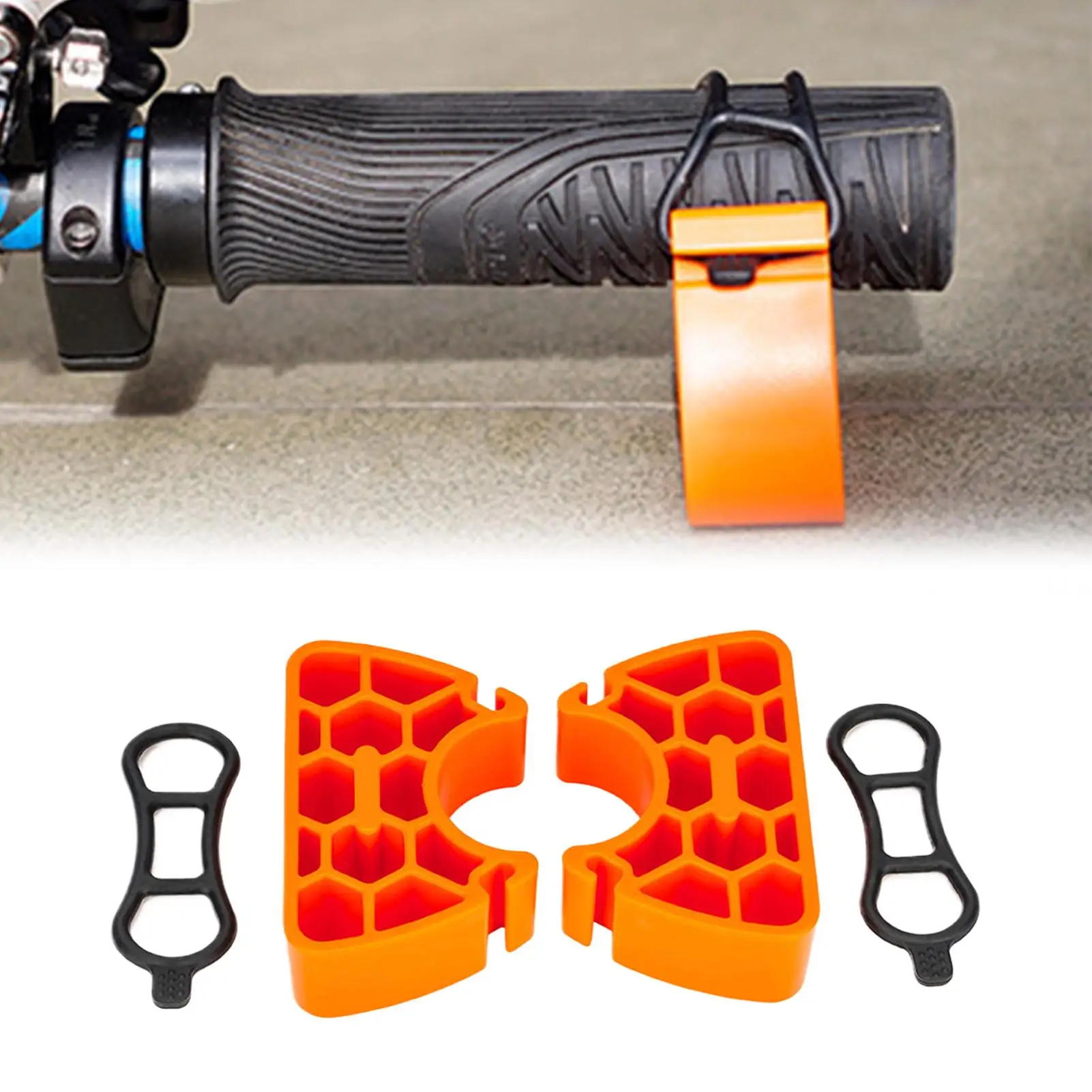 Bike Handlebar Bracket Multifunctional MTBMaintenance Handlebar Stand Bicycle Handlebar Clip-On StabilizerCycling Accessory