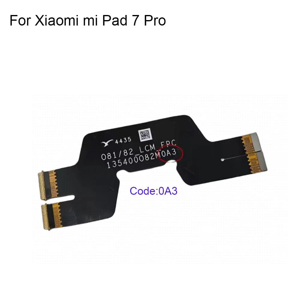 Для Xiaomi Mi Pad 7 Pro: Главный FPC-кабель для подключения ЖК-дисплея к материнской плате (гибкий кабель)