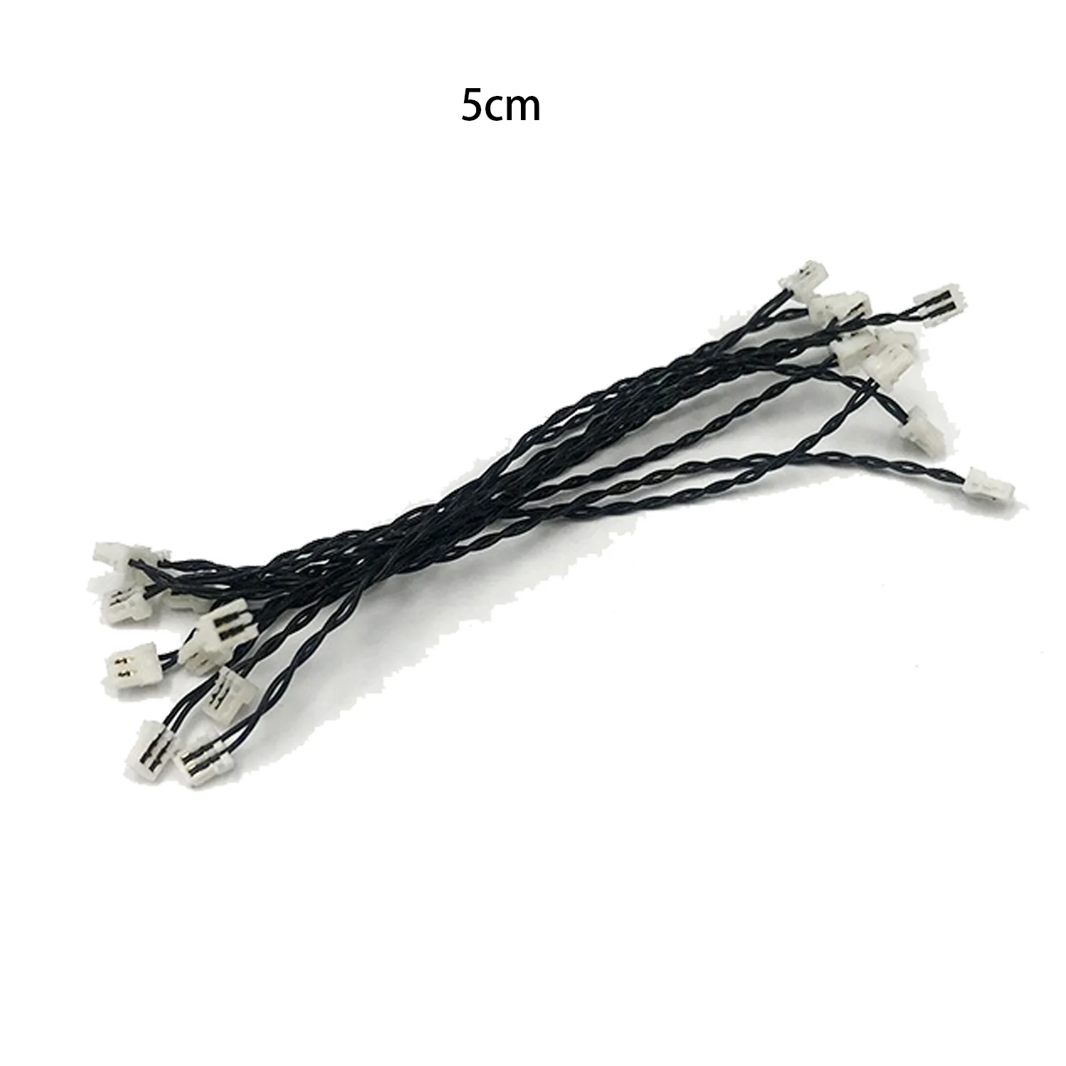 BRIXSPARK 0,8mm 2-Pin Verbindungskabel 5 Stück DIY LED-Lichtteile für Baustein-Lampen-Set