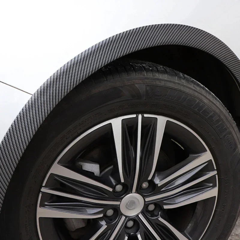 1,5m Universelle Auto-Kotflügel-Zierleiste Gebogene Kratzschutz-Radkastenleiste Augenbrauen-Schutzleiste Schmutzfänger-Schutzabdeckung Zubehör – Detail 2