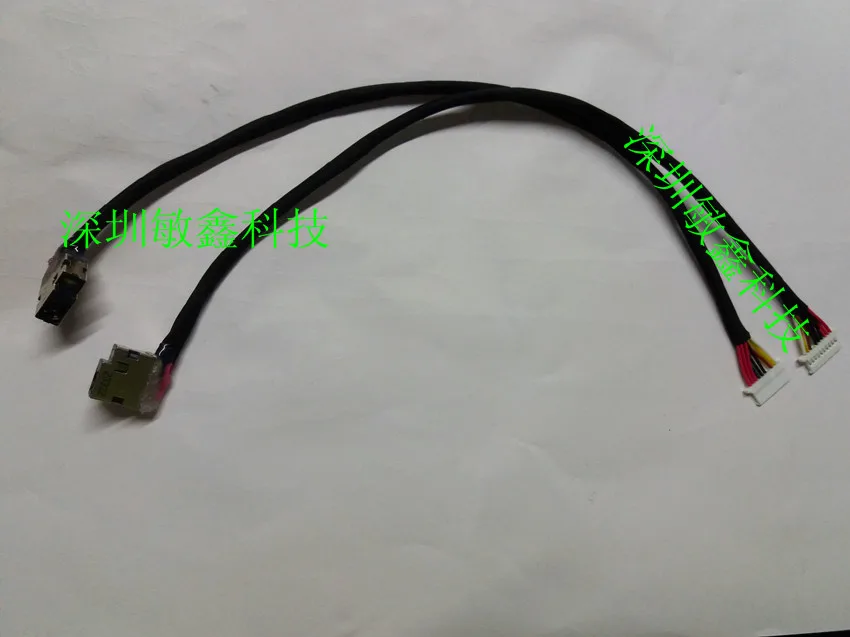 DC Power Jack with cable For HP Envy 17-n006nf 17t-n000 4.5*3.0mm laptop DC-IN Flex Cable