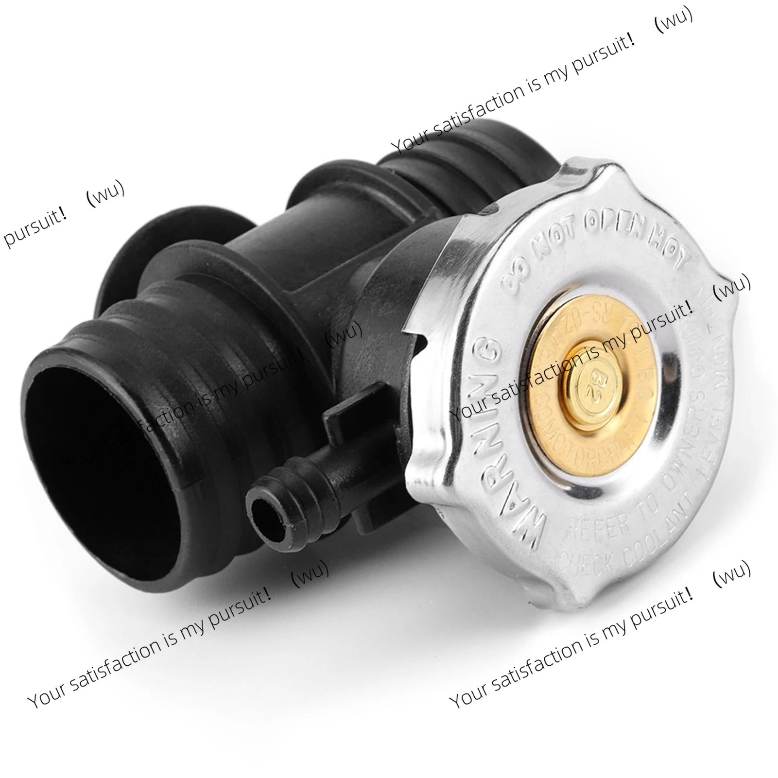 Radiator Cap with T-Branch Water Pipe Kit 55116901AA Fit for Jeep Engine Cooling Valve Radiator Cap T-Branch Pipe