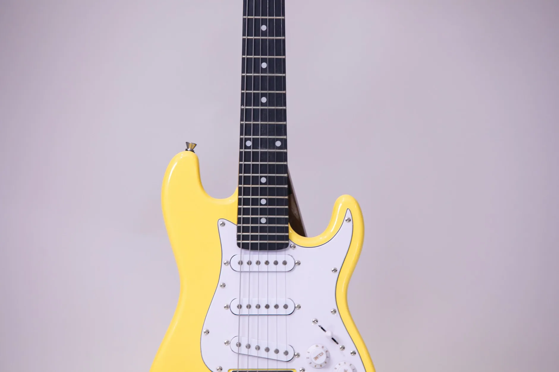 Factory Direct, Yellow 21 Product Mini 6 String Electric Guitar, Customizable, In Stock, Ship When Placed Order.