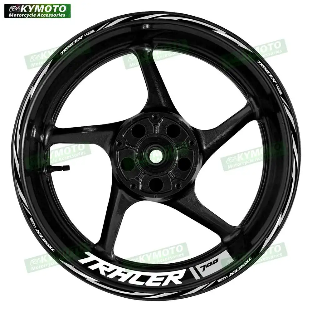 لياماها TRACER700 الراسم 700 عجلة دراجة نارية عاكسة ملصق 17 بوصة حافة شريط ملصق على الطرق الوعرة هدية الملحقات