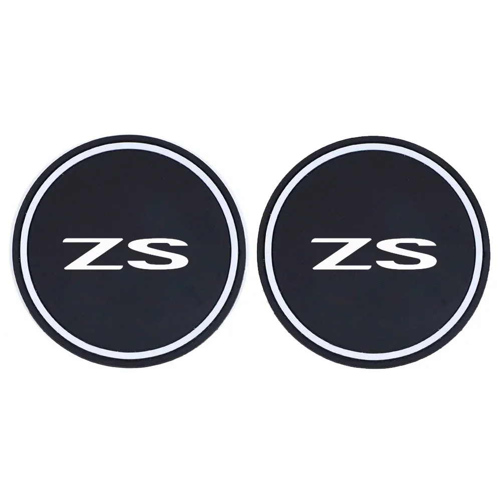 

2pcs Car Cup Holder Anti Slip Insert Coaster Pad Auto Water Cup Holder Silicone Mat For MG ZS Auto Water Cup Holder Silicone Mat