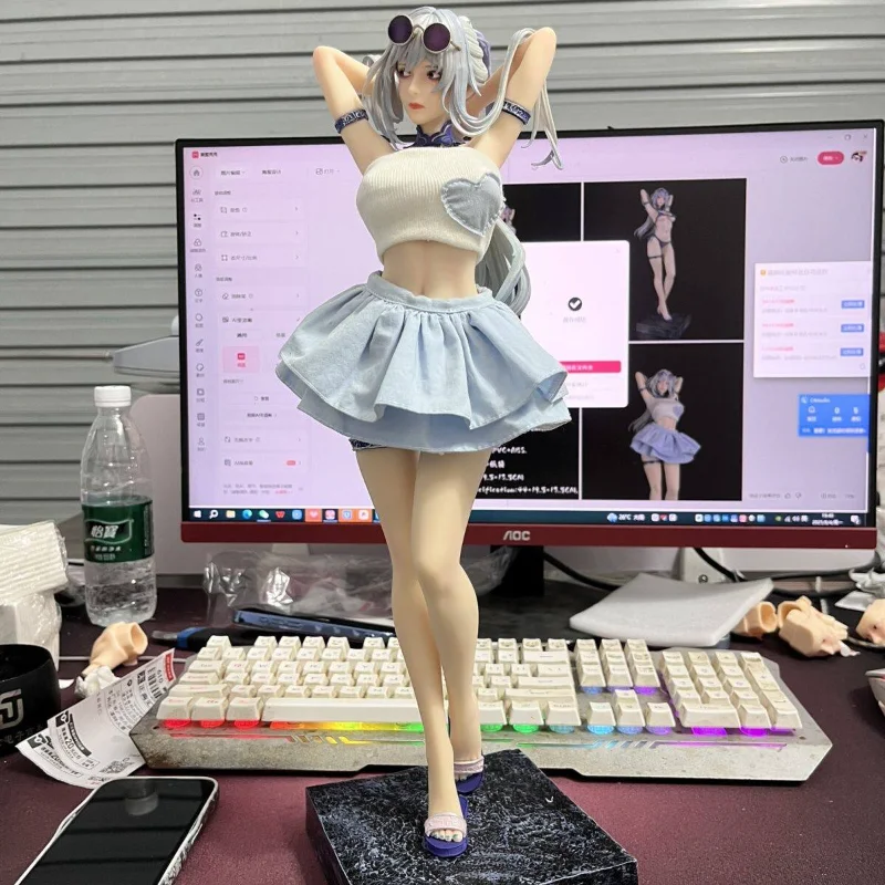 

[In Stock] Free Clothes Domestic 1/4 Valkyrie Swimsuit Mirror Mirror Mirror Flow Model Anime Figurine Movable Doll