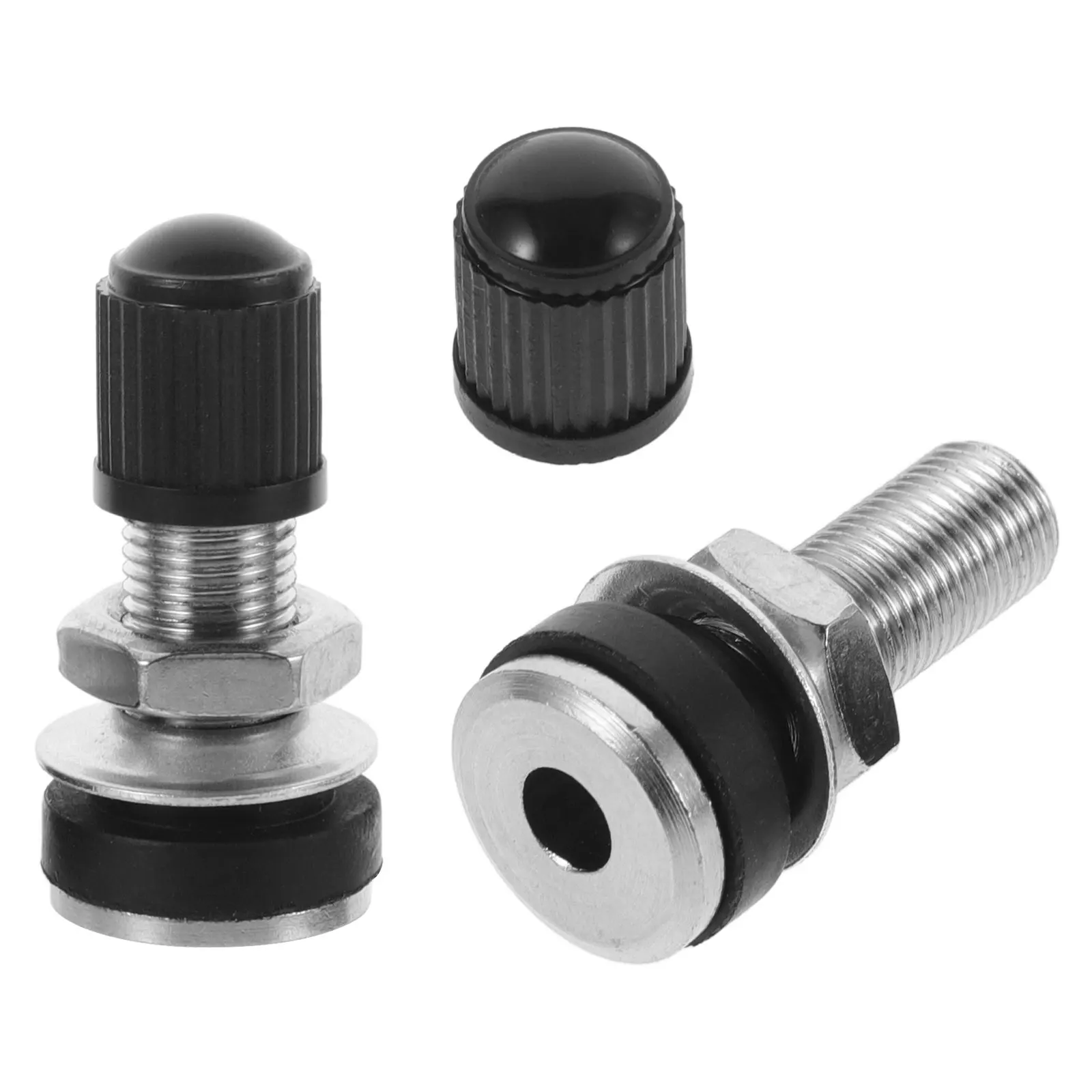 

2Pcs Tire Inflator Tubeless Tire Valve Stem Replacement For Car Seal Injector Air Pump Motorcycles Bicycle Tubeless Sealant Stem