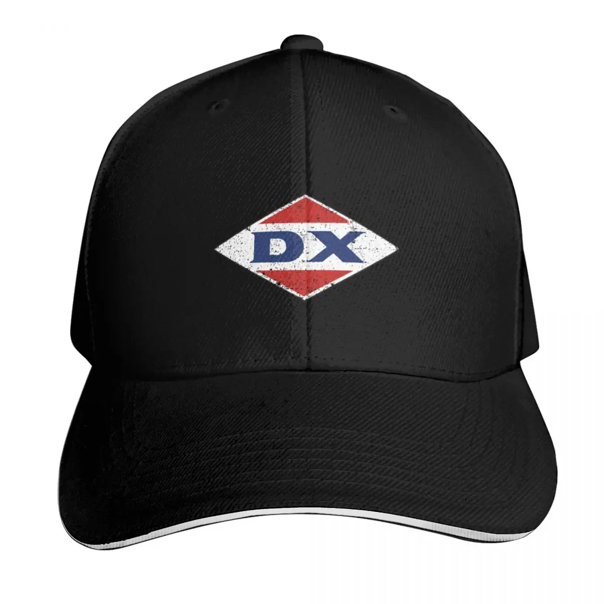 DX Sign Baseball Cap Streetwear Hip Hop Trendy Vintage Retro Embroidered Lightweight Packable