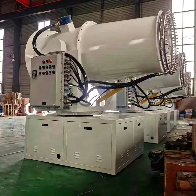 

Customize 60-80 M Stainless Steel Remote Control Dust Suppression Fog Cannon Machine