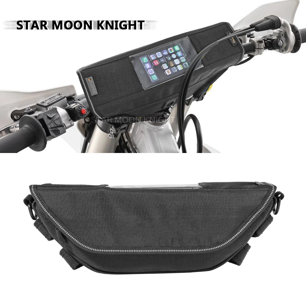 

Waterproof Bag Storage Handlebar bag Travel Tool bag For Husqvarna TE300i TE250i TE150i FX450 FX350 TX300 Motorcycle Accessories