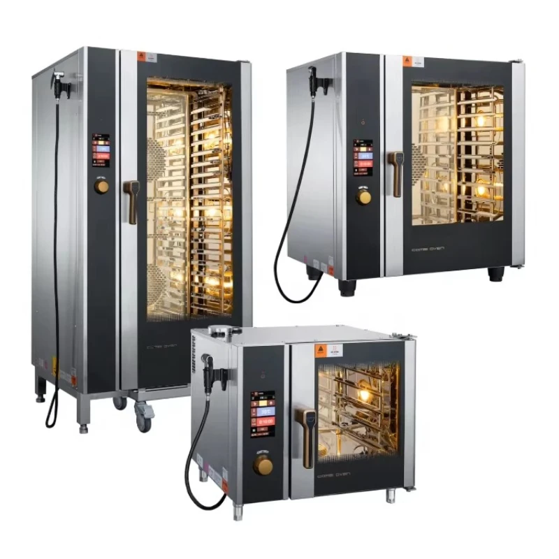 China Fabricación Precio de fábrica Horno de pan comercial industrial Horno de pastel de pan de horneado de gas eléctrico de 10 bandejas