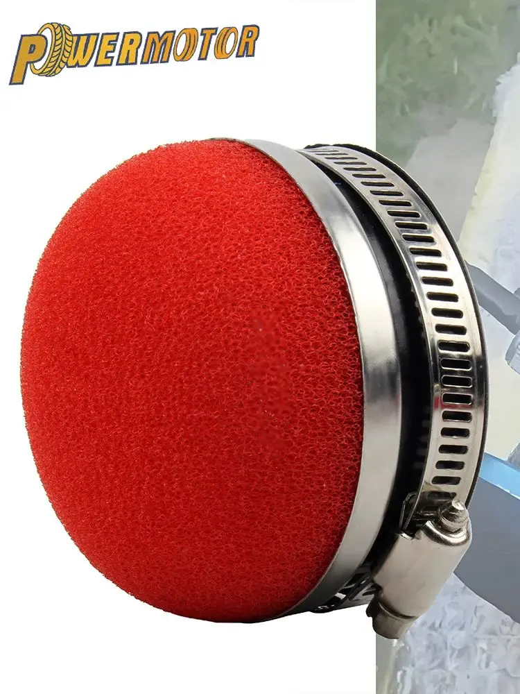 AliExpress PowerMotor Motorcycle 28 32 35 38 42 45 50 54 58 MM Stright Foam Air Filter Sponge Cleaner Moto Scooter Motocross Dirt Bike Accessories