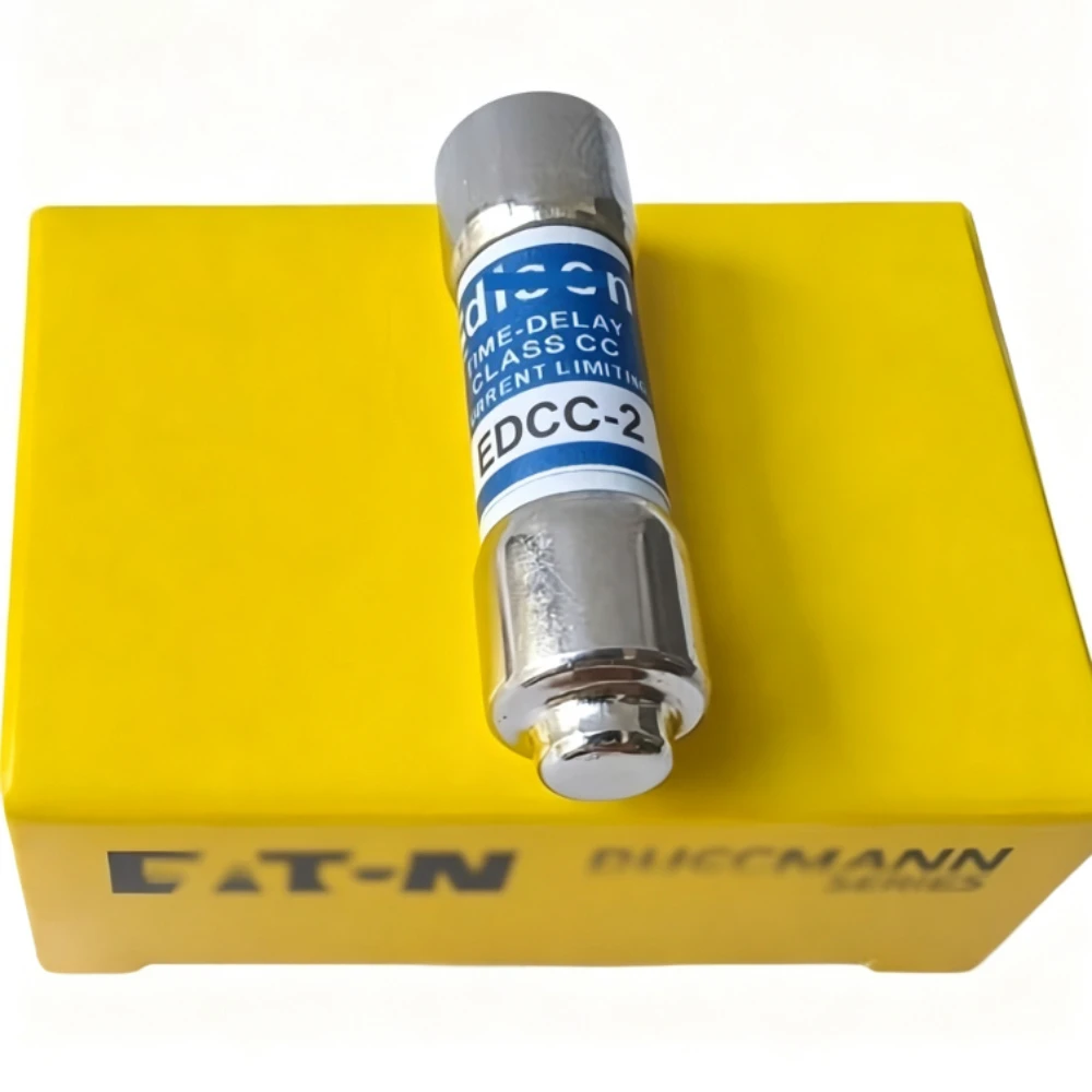 10PCS OEM EDCC‑2 Time‑Delay Fuse 2A 600VAC Class CC Current‑Limiting Fuse