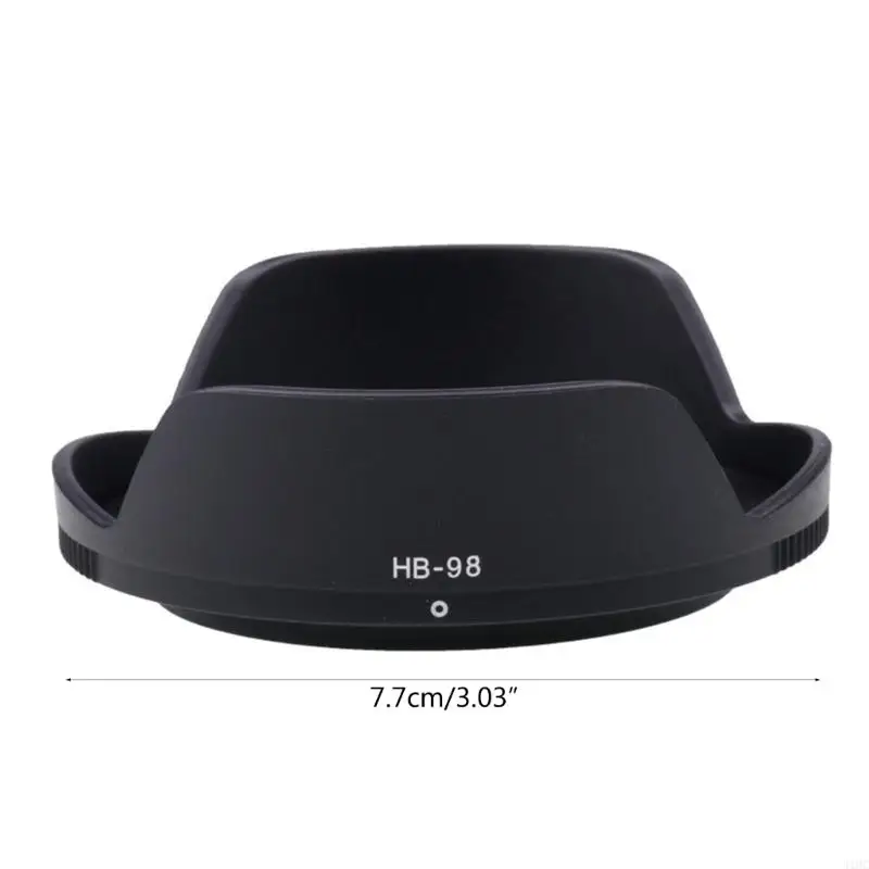 J1HC Black HB-98 Lens Hood for Z-24-50mm f/4-6.3 Len Shade for Quality Pictures Hackproof Lens تحل محل Hood Z5 Z50 Z6 Z7ii