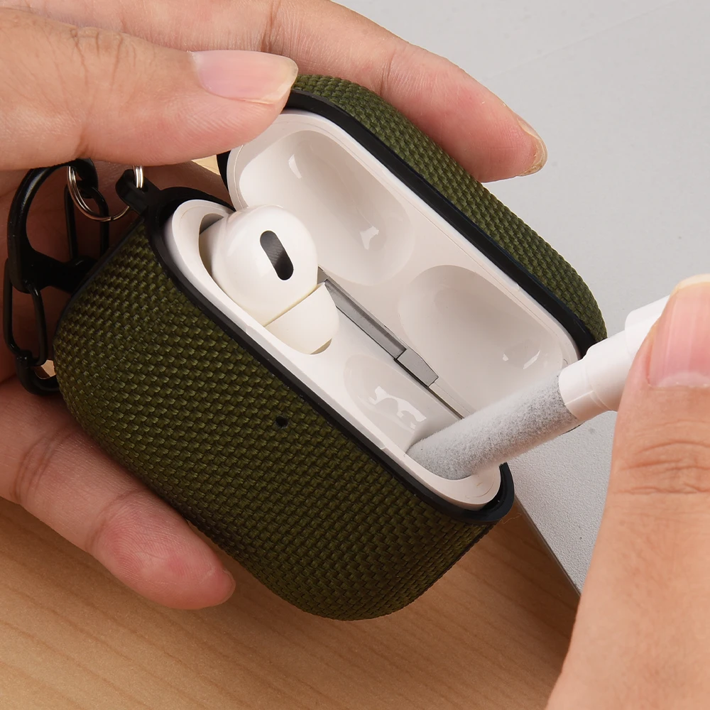 جديد لـ AirPods Pro 3 2025 حافظة من البلاستيك النايلون غطاء سماعة الرأس لأجهزة AirPods Pro 3 3rd Pro3 USB C Gen حافظة من البولي يوريثان مقاومة للماء