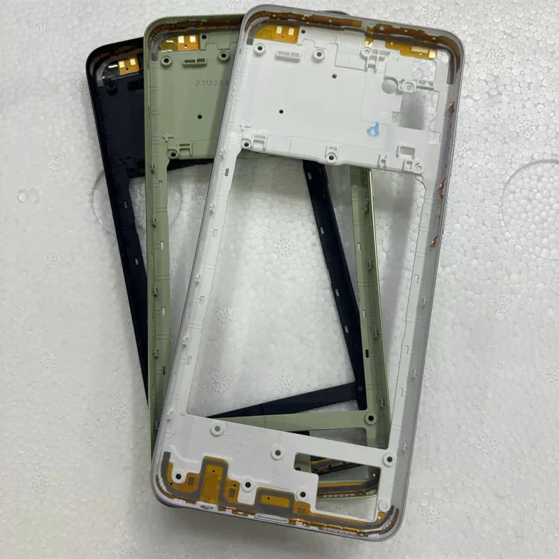 Middle Housing Plate Frame Repair With Buttons Parts For Samsung Galaxy A05 SM-A055F A055 Back Housing Frame