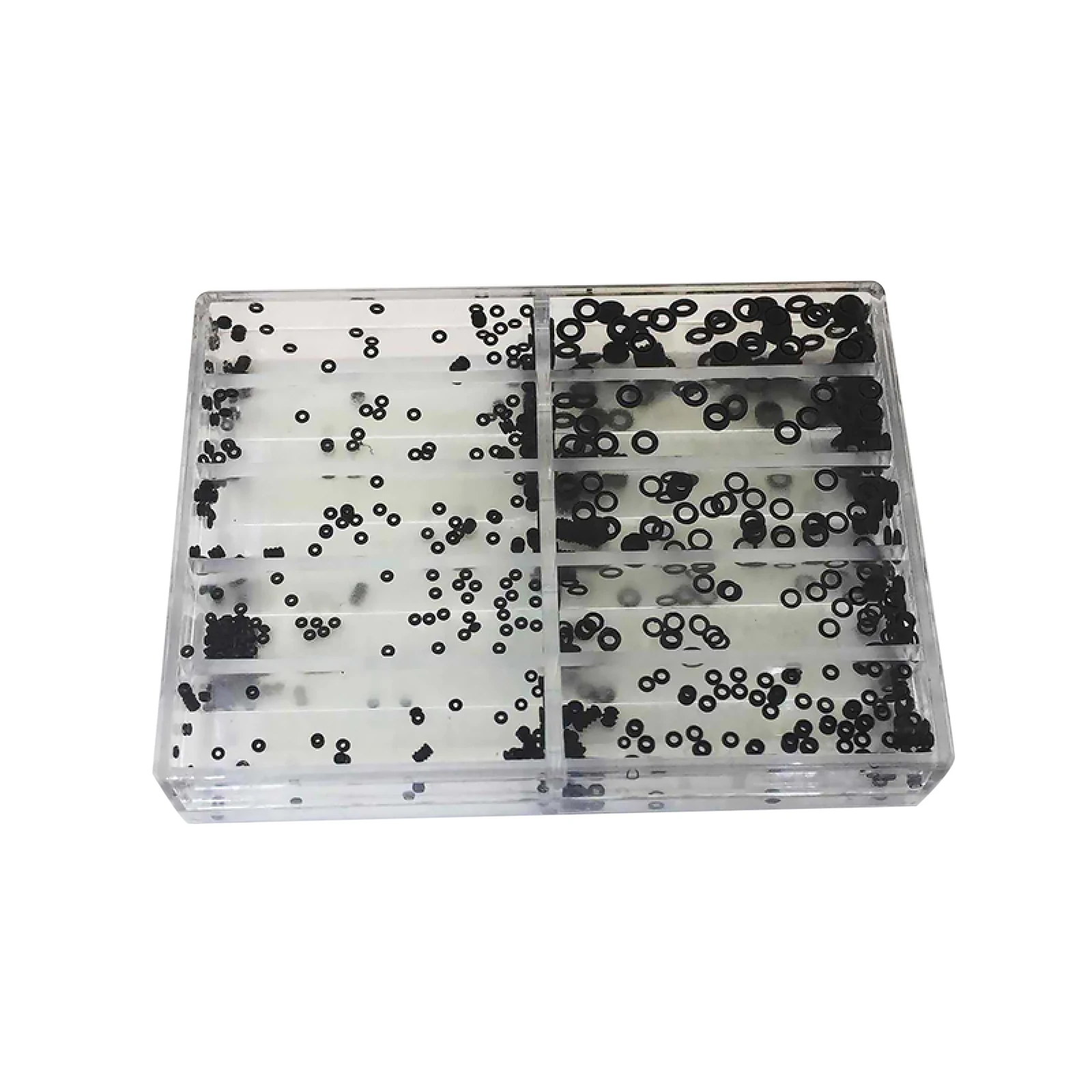 10 SizeMini Rondella di Gomma O-Ring Corona di Orologio Orologi Impermeabili Guarnizioni O-Ring Guarnizioni Parte Strumenti di Riparazione Orologio Accessorio