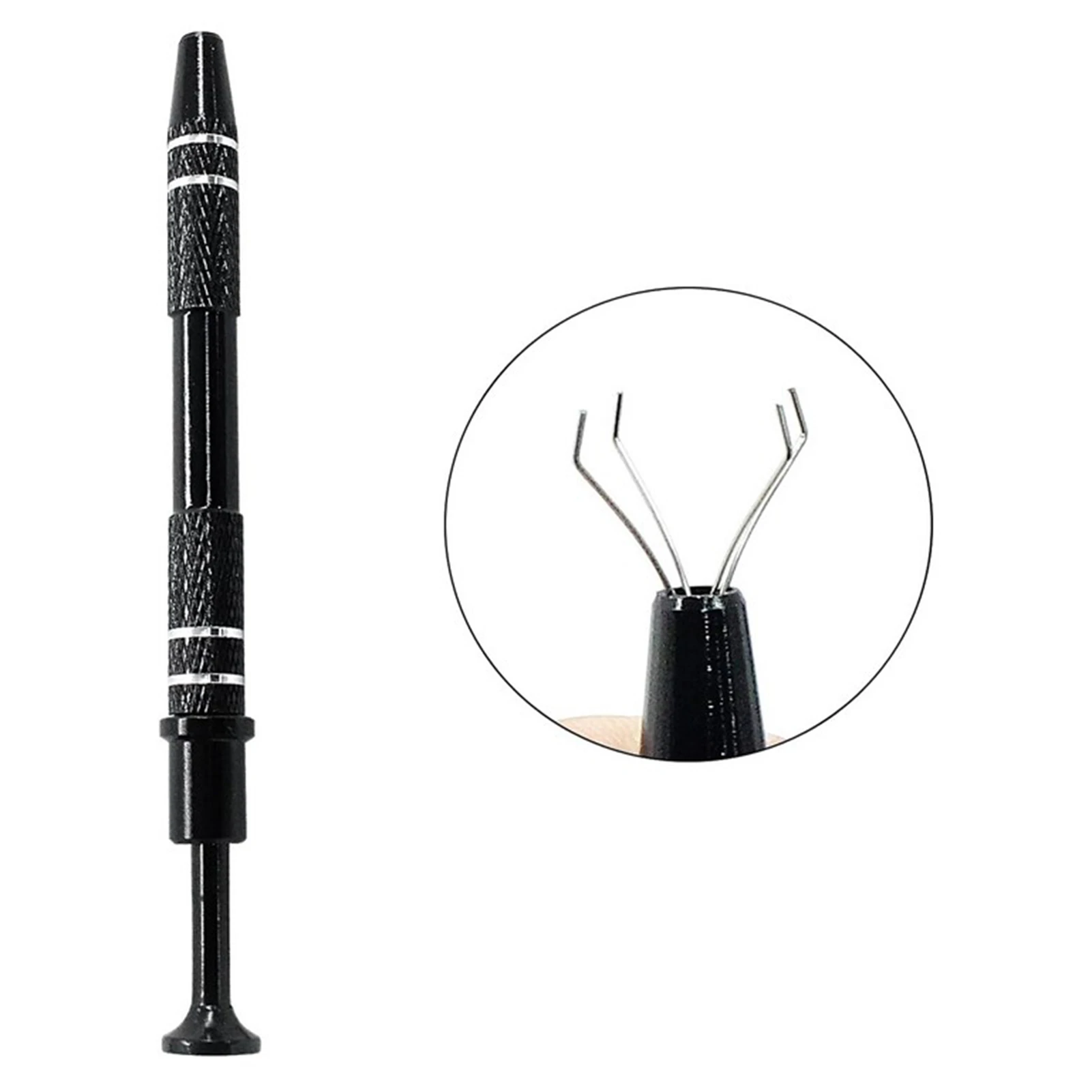 Professional Jewelry Grabber Aluminum Alloy for Jewelers 4-Claw Mini Rhinestone Tweezers IC Chip Picker Tool Durable