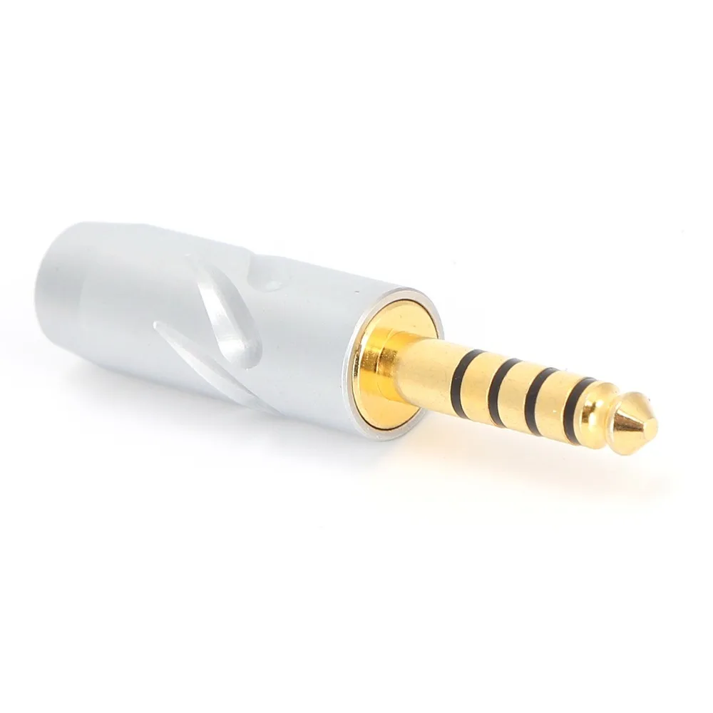 Plug and Play 4.4mm 5 Pole Balanced Output Plug Balanced Output Audio Equipment Plug for Sony / Furutech Headphones Headset