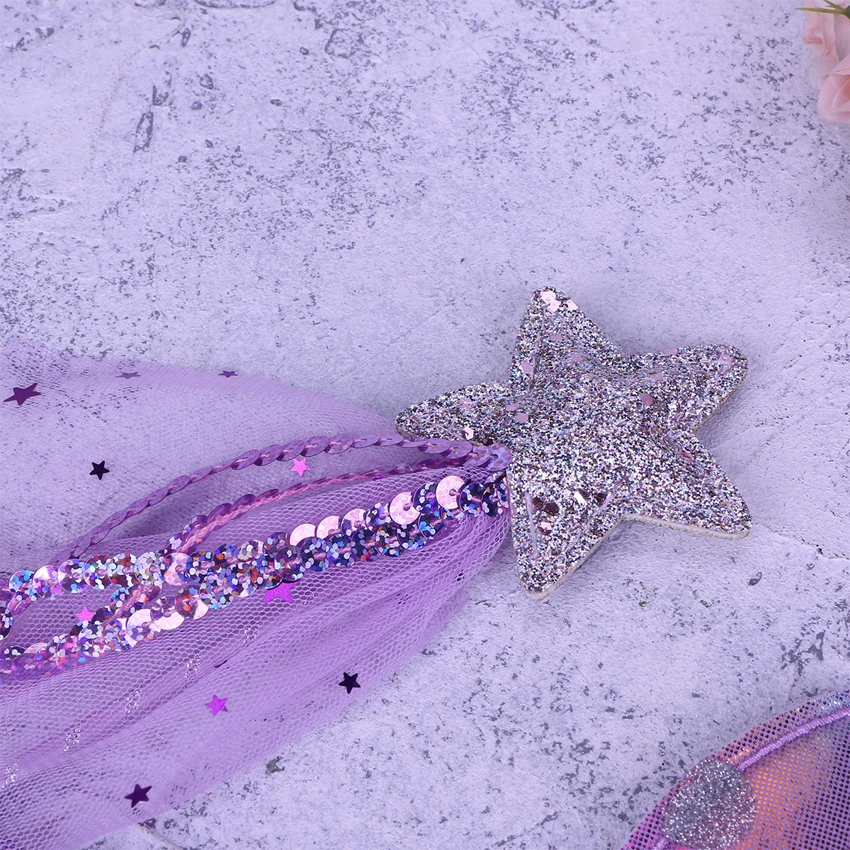 Disfraz de hada y púrpura para niños, disfraz de Cosplay para fiesta en escenario, varitas de alas, conjuntos de disfraz de hada, 2 uds.