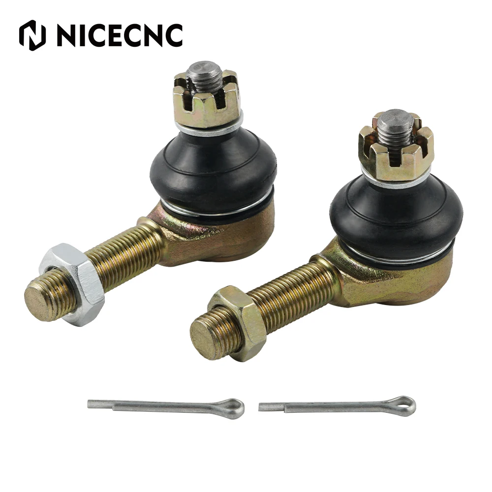 NICECNC ATV 2Pcs Ball Joint Tie Rod End Kit For Yamaha Raptor 700 700R YFM700R 06-20 YFZ450 YFZ450R YFZ450X YFZ 450 Accessories