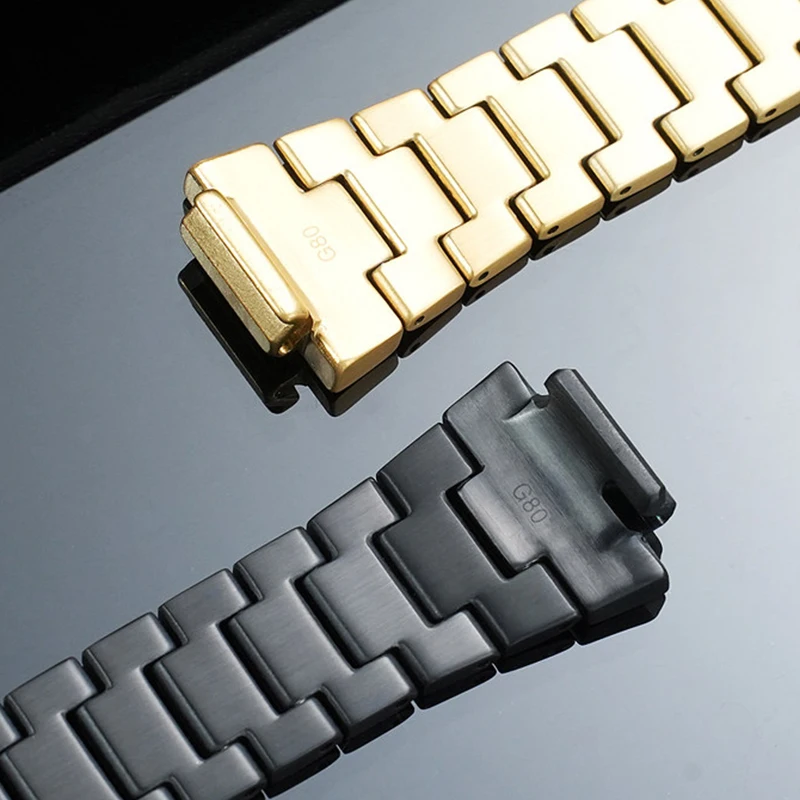 For Casio G-SHOCK Bluetooth Small Square GW-BX5600 Metal Modified Stainless Steel Case Set Men's watch Strap DIY watchband set