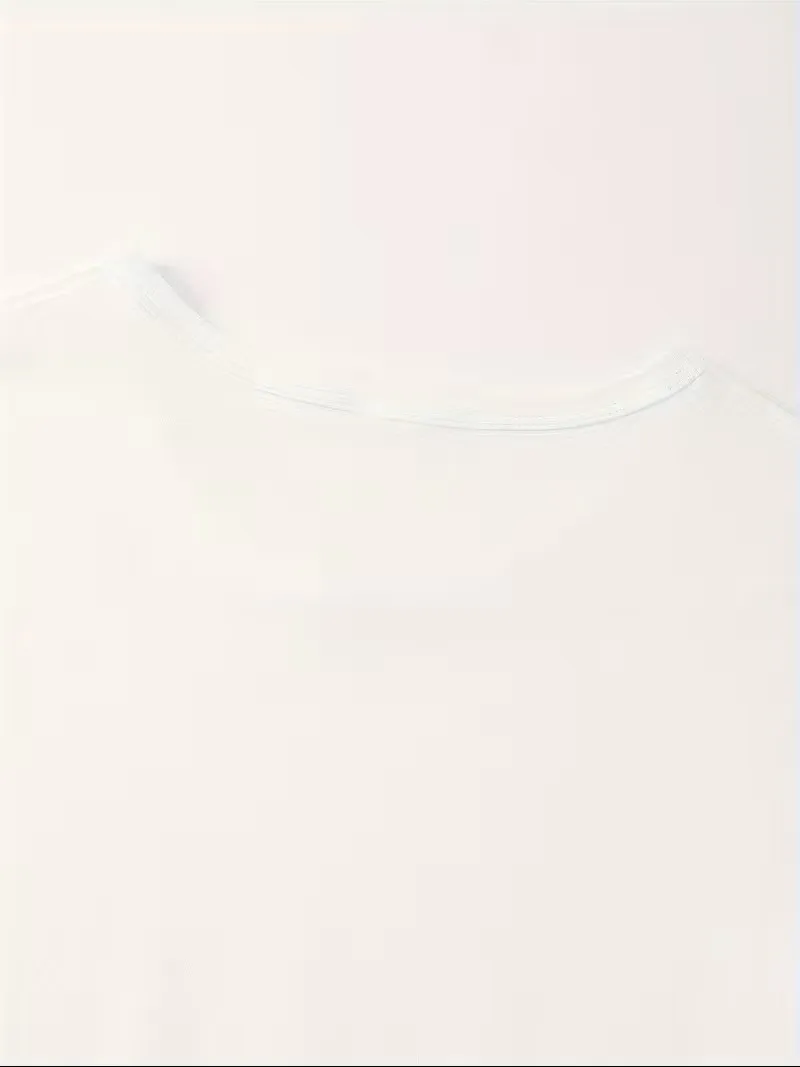 تي شيرت رجالي مطبوع على الموضة مناسب للربيع والصيف كاجوال بنص طباعة بسيط