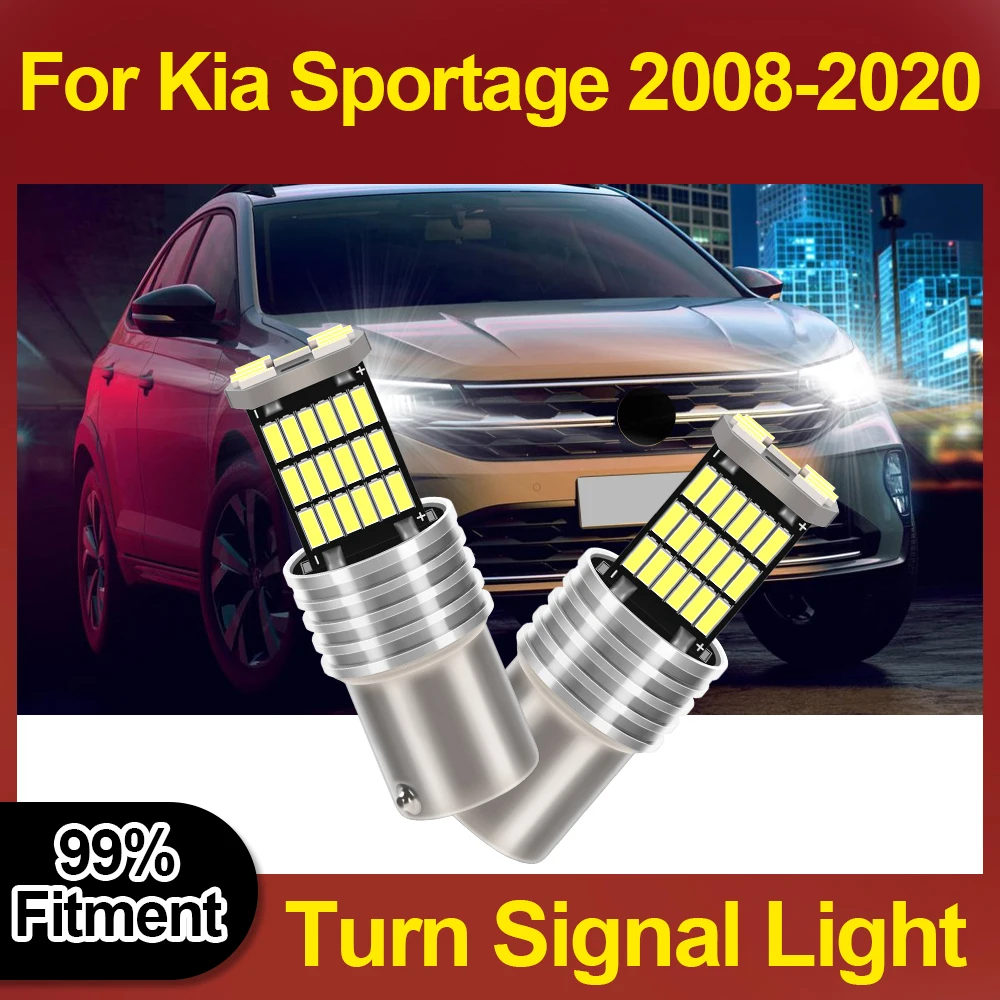 

1157 BAY15D P21/5W Светодиодный указатель поворота высокой мощности 3400LM для Kia Sportage 2008 2009 2010 2011 2012 2013 2014 2015 2016 2020