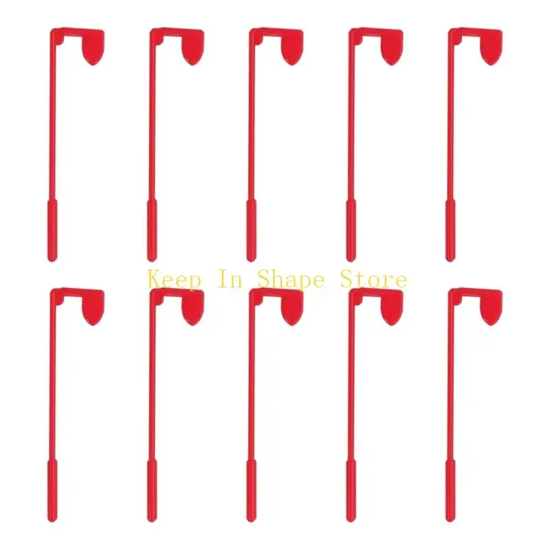 U1JC Auto Work Area Marker Flag Reminder Flag for Garage Repair and Caution Setups