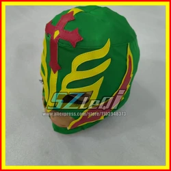 Free Customized Wrestling Masks For Rey Mysterio Free Shipping Green Cosplay Party Halloween Adult Kids Headgear Pullover Mask