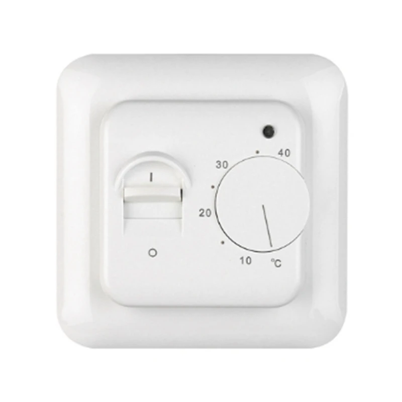 M5 Mechanical Room Thermostat เครื่องทําความร้อนใต้พื้นไฟฟ้าเทอร์โมเครื่องทําความร้อนอินฟราเรดภายนอก NTC Sensor Probe 16A 220V