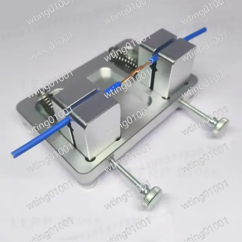 for Maximum Capacity 18mm Anodized Aluminum Alloy Wire Holder with Strong Magnetic Base Durable Metal Cable Organizer